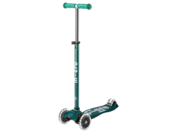 MICRO MAXI MICRO DELUXE LED SCOOTER  Eco Green  click to zoom image