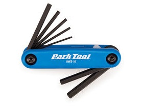 PARK TOOL AWS-10 Fold-Up Hex Wrench Set 1.5 to 6mm