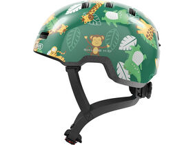 ABUS Skurb Kids Skate Helmet in Green Jungle