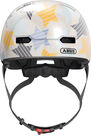 ABUS Skurb Kids Skate Helmet in Grey Stars click to zoom image