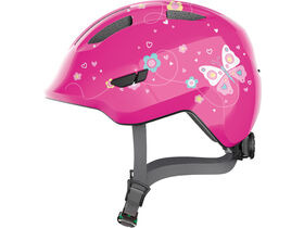 ABUS Smiley 3.0 Kids Leisure Helmet in Pink Butterfly