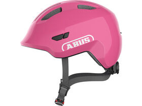 ABUS Smiley 3.0 Kids Leisure Helmet in Shiny Pink