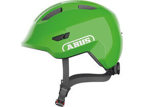 ABUS Smiley 3.0 Kids Leisure Helmet in Shiny Green