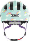 ABUS Smiley 3.0 LED Kids Leisure Helmet in Blue Rainbow click to zoom image