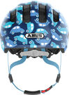 ABUS Smiley 3.0 LED Kids Leisure Helmet in Blue Car click to zoom image