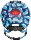 ABUS Smiley 3.0 LED Kids Leisure Helmet in Blue Car click to zoom image