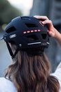 ABUS Hyban 2.0 LED Urban Helmet in Signal Black click to zoom image