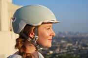 ABUS Hud-Y Pure Urban Helmet in Mint click to zoom image