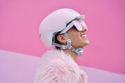 ABUS Hud-Y Pure Urban Helmet in Rose click to zoom image