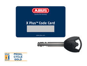 ABUS Granit Plus 470 U-Shackle Lock 230mm + 10/120 Cobra Cable (Gold Sold Secure) click to zoom image