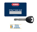 ABUS Granit XPlus 540 U-Shackle Lock 230mm (Diamond Sold Secure) click to zoom image