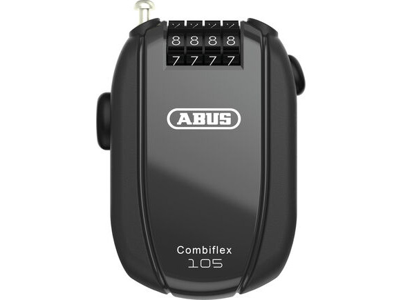 ABUS Combiflex Rest 105 Cafe Lock in Black click to zoom image