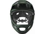 ABUS YouDrop FF Kids Full Face MTB Helmet in Moss Green (48-55cm) click to zoom image