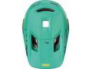 ABUS YouDrop FF Kids Full Face MTB Helmet in Sage Green (48-55cm) click to zoom image
