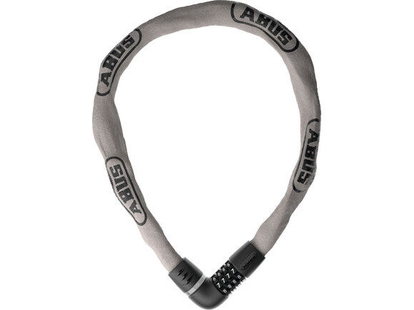 ABUS Tresor '26 - 6807C/110 Combi Chain Lock in Tec Grey click to zoom image