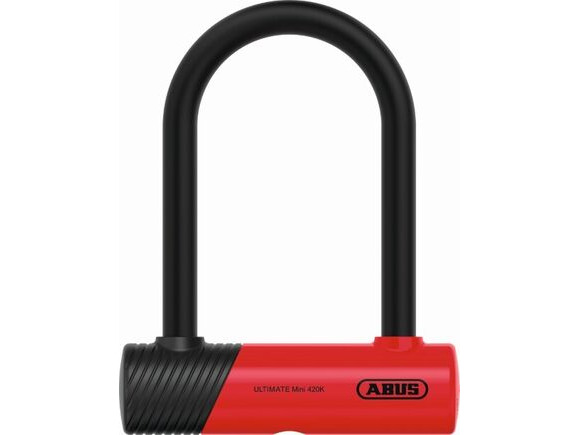 ABUS Ultimate Mini 420 U-Shackle Lock 140mm (Gold Sold Secure) click to zoom image