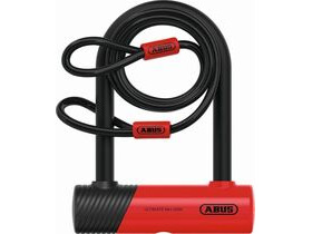 ABUS Ultimate Mini 420 U-Shackle Lock 140mm + 10/120 Cobra Cable (Gold Sold Secure)