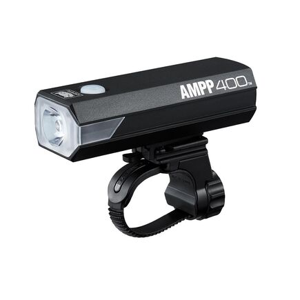 CATEYE Ampp 400 Front Light: Black click to zoom image