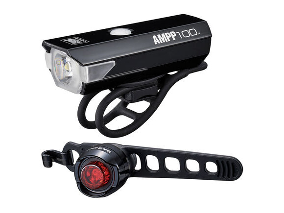 CATEYE Ampp 100 / Orb Bike Light Set click to zoom image