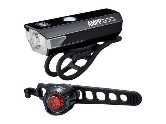 CATEYE Ampp 200 / Orb Bike Light Set click to zoom image