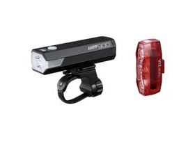 CATEYE Ampp 900 / Viz 300 Bike Light Set: