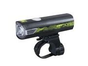 CATEYE Ampp 500s Colour Edition Front Bike Light  BLACK/GREEN  click to zoom image