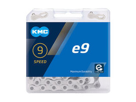 KMC E9 Silver 122L Chain