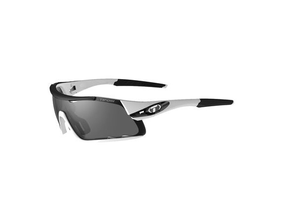 TIFOSI Davos Interchangeable Lens Sunglasses White/Black click to zoom image
