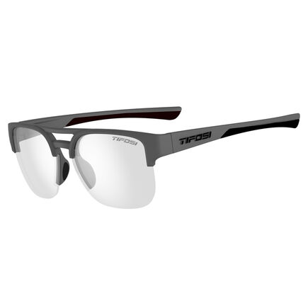 TIFOSI Salvo Fototec Single Lens Sunglasses: Matte Gunmetal click to zoom image