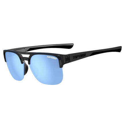 TIFOSI Salvo Single Lens Sunglasses: Crystal Smoke click to zoom image