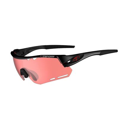 TIFOSI Alliant Enliven Bike Red Lens Sunglasses Crystal Black/Enliven Bike Red click to zoom image