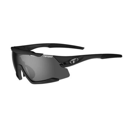 TIFOSI Aethon Interchangeable Lens Sunglasses 2019 Matte Black click to zoom image