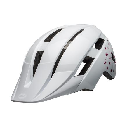 BELL Sidetrack Ii Child Helmet Stars Gloss White Unisize 47-54cm click to zoom image