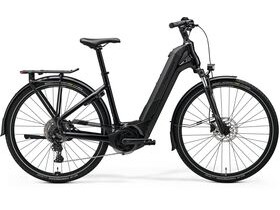 MERIDA eFloat City 400 EQ - Metallic Black (Gunmetal Grey) - MY26