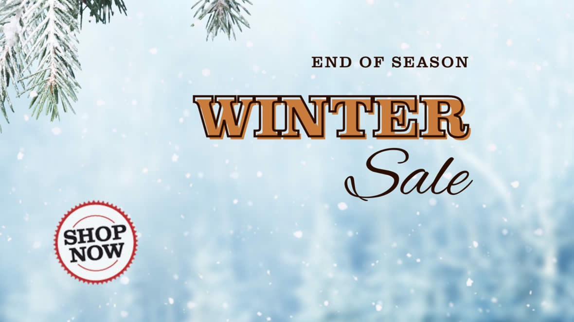 End of Winter Sale!